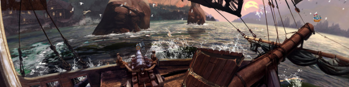 Et udsnit af DigiBibs område for modige pirater