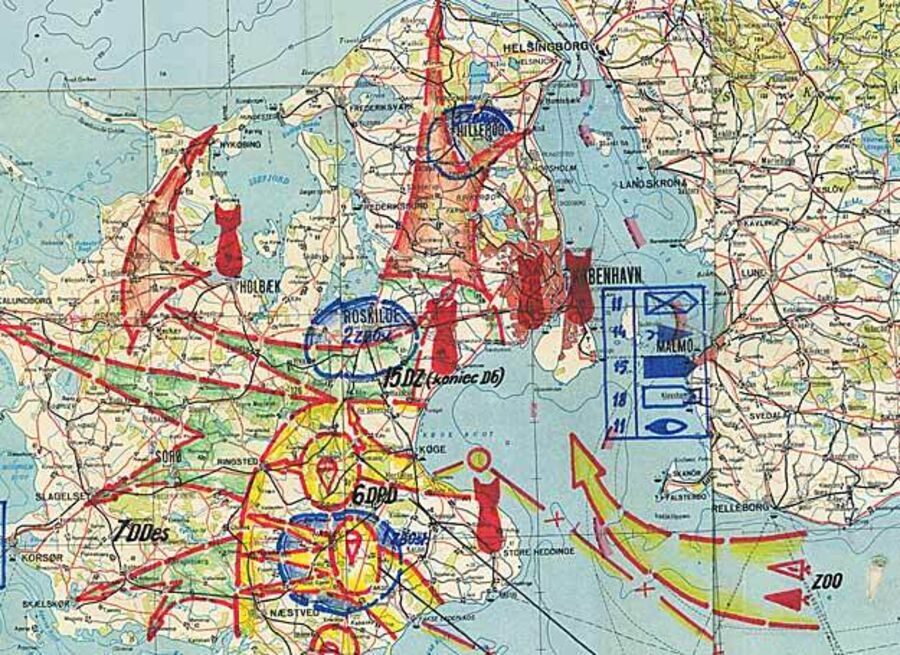 Warszawa-pagtens plan for angreb på Sjælland