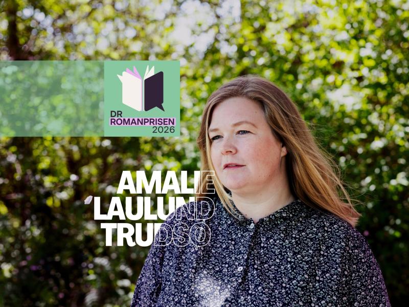 Amalie Laulund Trudsø foran grønne træer